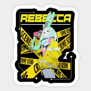 Cyberpunk Edgerunners - Rebecca Sticker